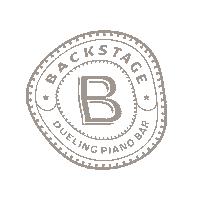 Backstage_SB bar piano backstage lounge Sticker