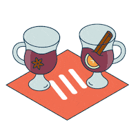 Mulled Wine Cheers Sticker by what3words