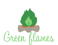 Maine Campfire Sticker by Camp Mataponi