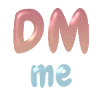 Slide Dm Me Sticker