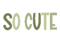 Socute Sticker by M&M Petit Soupirs