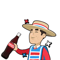 Fiestas Patrias Uuuuyui Sticker by Coca-Cola Chile