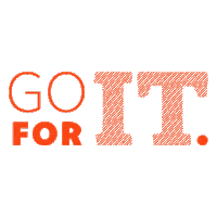 Go For It Sticker by Indiana Tech