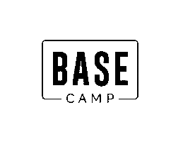 Basecamp_student white black community word Sticker