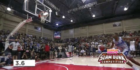 dunk contest 2018 GIF by Dunkin’ Donuts