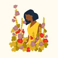 The_Artworks_Inc animation illustration flowers spring GIF
