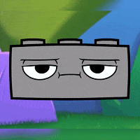 lego eye roll GIF by Cartoon Network EMEA