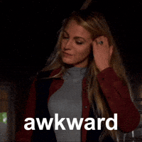 Awkward Leave Me Alone GIF by Blake Lively Fan