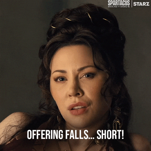 Gladiator Insult GIF by Spartacus