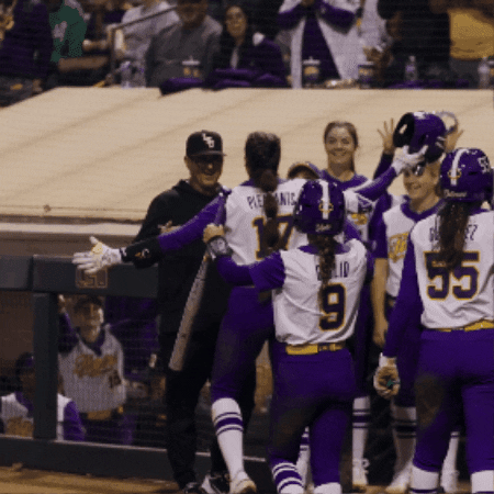 Excited Celebration GIF by LSU Tigers