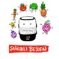Stay Safe Lunch Box Sticker by Arzum