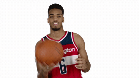 washington wizards spinning GIF by NBA