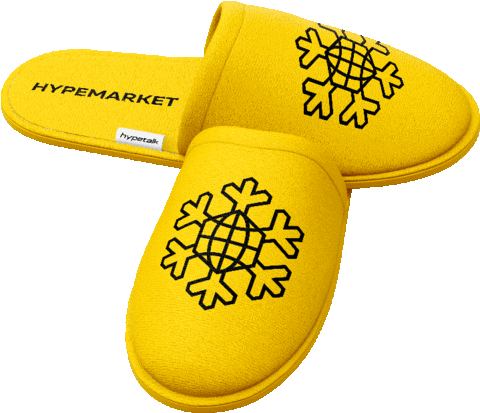 Slippers Hypemarket Sticker by Hypetalk