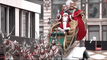 Santa Claus GIF by The 96th Macy’s Thanksgiving Day Parade