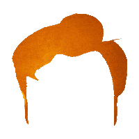 hair STICKER by imoji