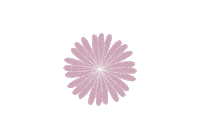 Pink Flower Sticker