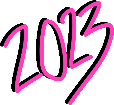 New Year Pink Sticker by danny alvarado-gómez