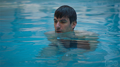 Nathan Fielder Swimming GIF by HBO