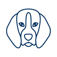 charlesbeckett_official dog logo animal outfit Sticker