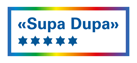 Happy Supa Dupa Sticker by digitec.ch