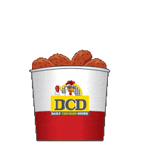 Animation Bucket Sticker by Daily Chicken Dinner