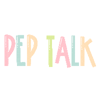 Transparency Pep Talk Sticker by Jen Jones
