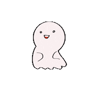 latribucamilo_pr halloween scary ghost casper Sticker