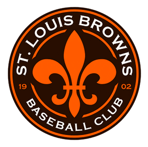 stl browns Sticker by Gateway Grizzlies Baseball