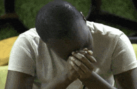 Sad Tears GIF by Big Brother Naija