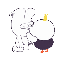 early_bed what huh say becky Sticker