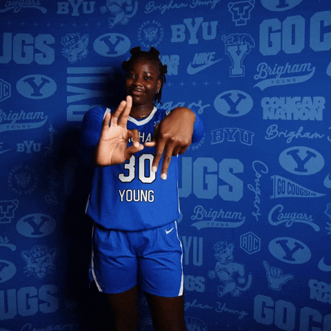 Byu Basketball GIF by BYU Cougars