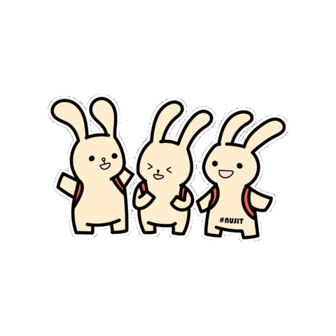 Year Of The Rabbit Sticker by NUS Information Technology