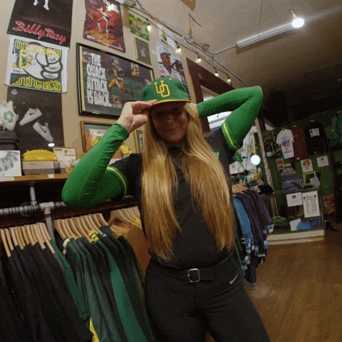 Softball Oregon GIF by GoDucks