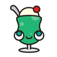 Cream Soda Ice Sticker