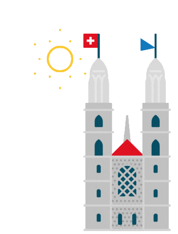 Church Switzerland Sticker by Zürich Tourism