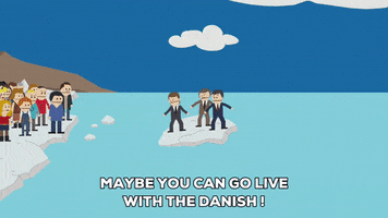 angry large crowd GIF by South Park 