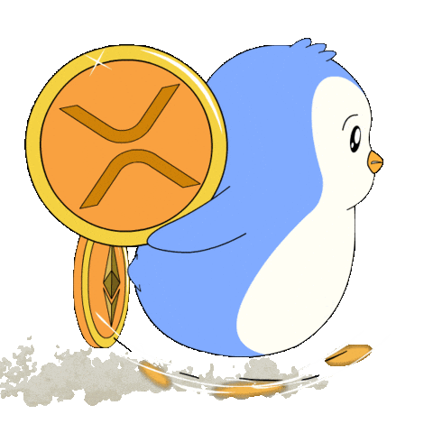 Crypto Penguin Sticker by Pudgy Memez