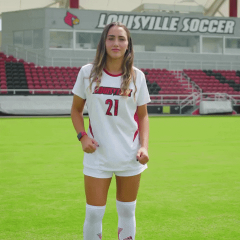 University Of Louisville Soccer GIF by Louisville Cardinals