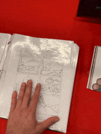 Black Lines Hand GIF by Alex Boya