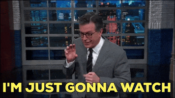 Stephen Colbert Watch GIF by The Late Show With Stephen Colbert