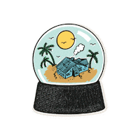 Believe Crystal Ball Sticker by Good Snake