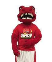 t-rex thumbs up Sticker by University of Calgary