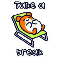Lay Down Do Nothing Sticker