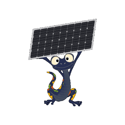 Lizard Panel Sticker by KaerntenSolar