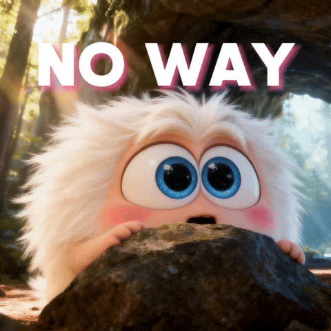No Way Wow GIF by Calmlings