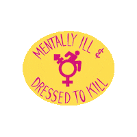 rebirthgarments pride mad queer disability Sticker