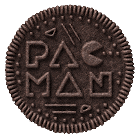 Pac-Man Sticker by OREO Greece