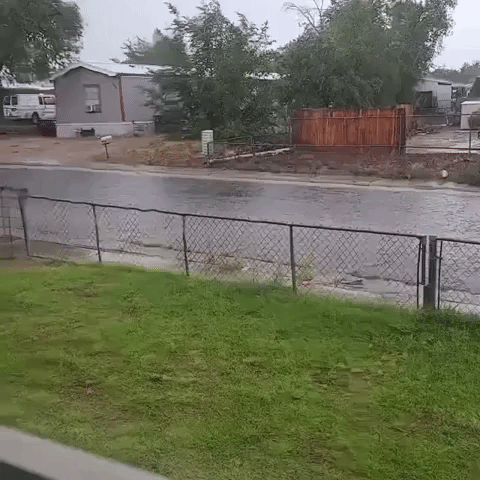Albuquerque Street Transforms into River Amid Severe Flash Flooding