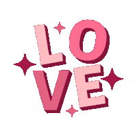 Dia Dos Namorados Rosa Sticker