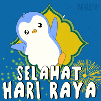Pray Hari Raya GIF by Pudgy Penguins